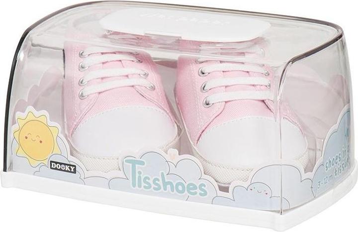 Produktbild Dooky Babyschuhe + Feuchttücherbox, Pink (18)