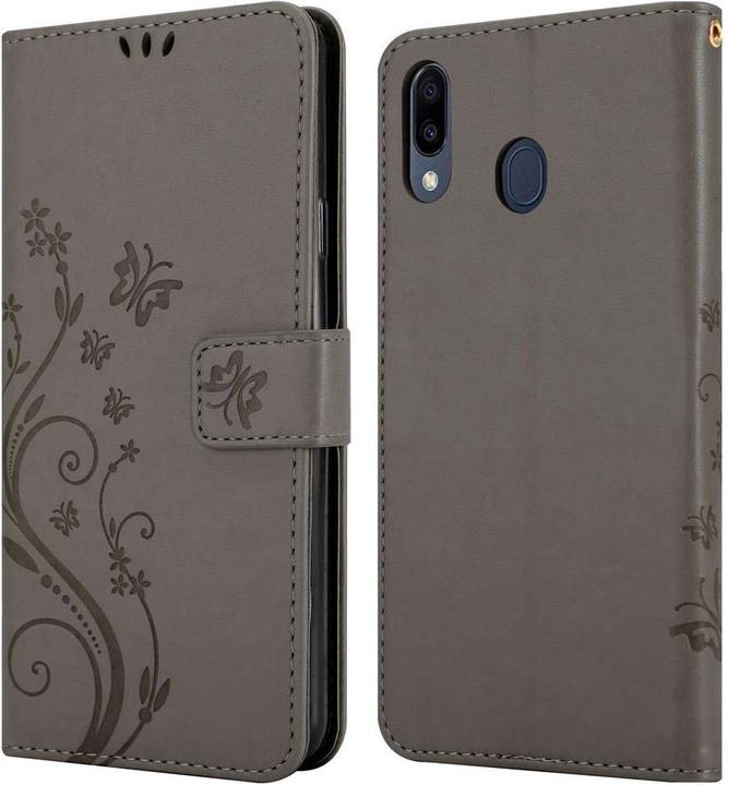 Produktbild Cadorabo Flower Book Cover (Samsung Galaxy M20)