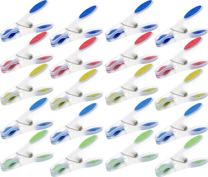 Produktbild Ultra Clean WÃ¤scheklammern mit Soft-Grip, 80 StÃ¼ck, in 5 Farben