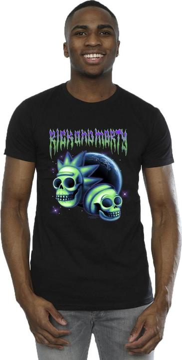 Image du produit Rick And Morty - T-shirt SPACE SKULL - Homme (L)