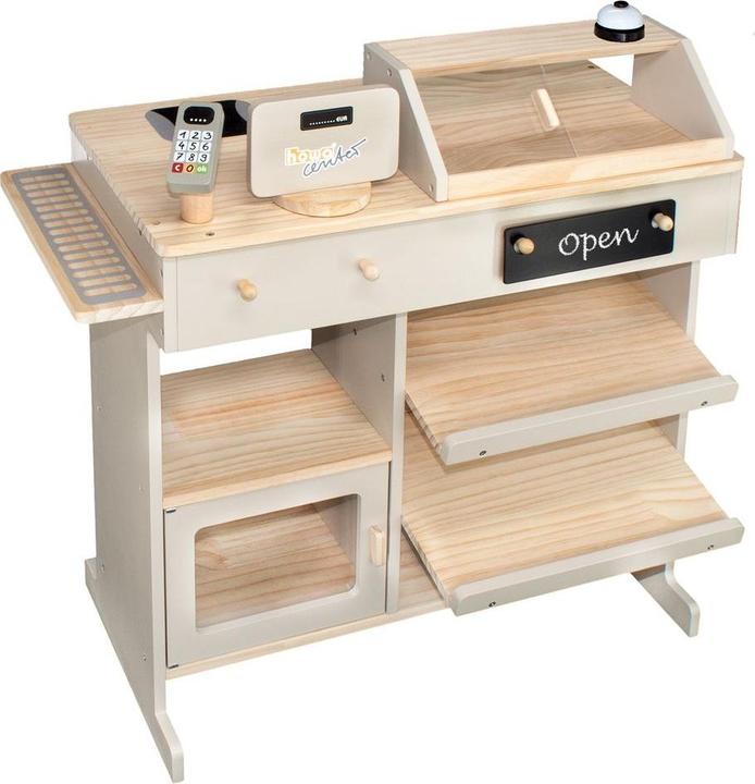 Howa Magasin en bois naturel, beige avec 5 accessoires 47551