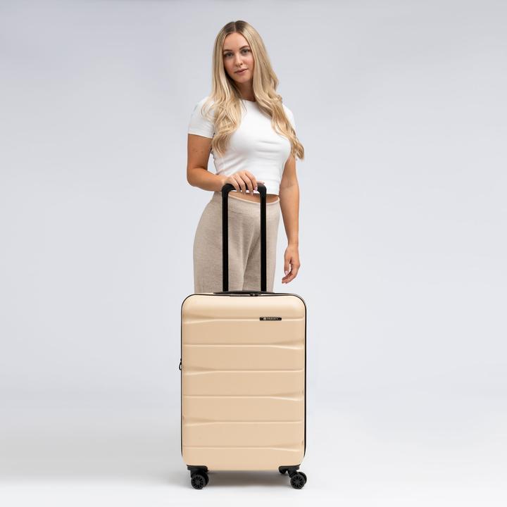 Actual product image Franky Munich 4.0 4-wheel trolley M 66 cm with expansion pleat (74 l, M (50 - 90l))