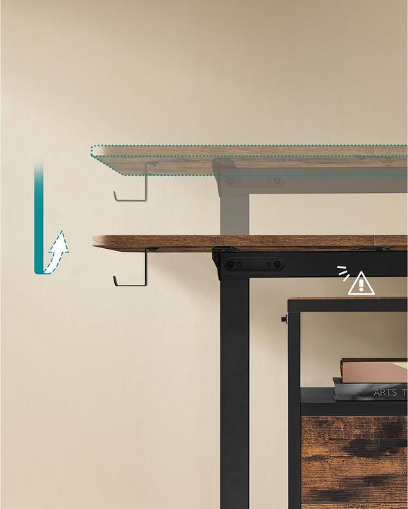 Produktbild Songmics Stehtisch (120 x 60 x 120 cm)
