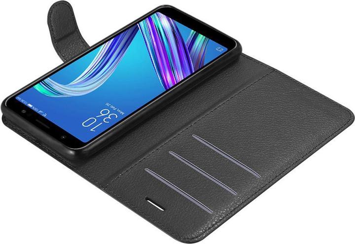 Actual product image Cadorabo Book with stand function cover (Asus Zenfone Max Pro (M1))