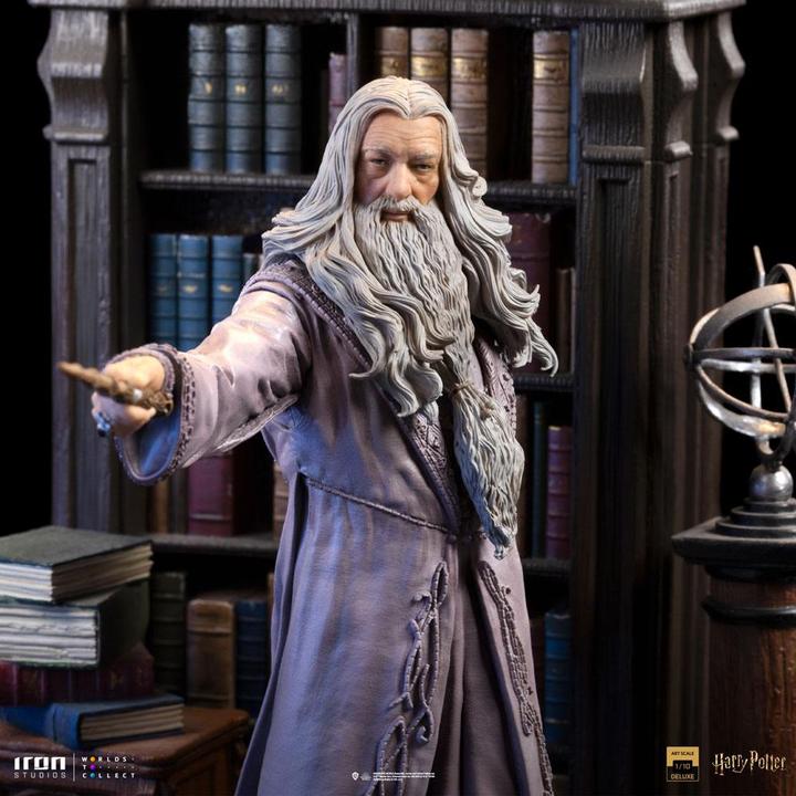 Actual product image Iron Studios Harry Potter Deluxe Art Scale Statue 1/10 Albus Dumbledore 30 cm