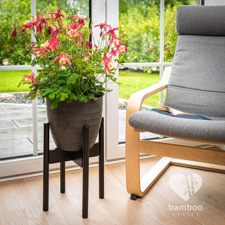 Actual product image Rubberneck Plant stand 2 pieces, Black