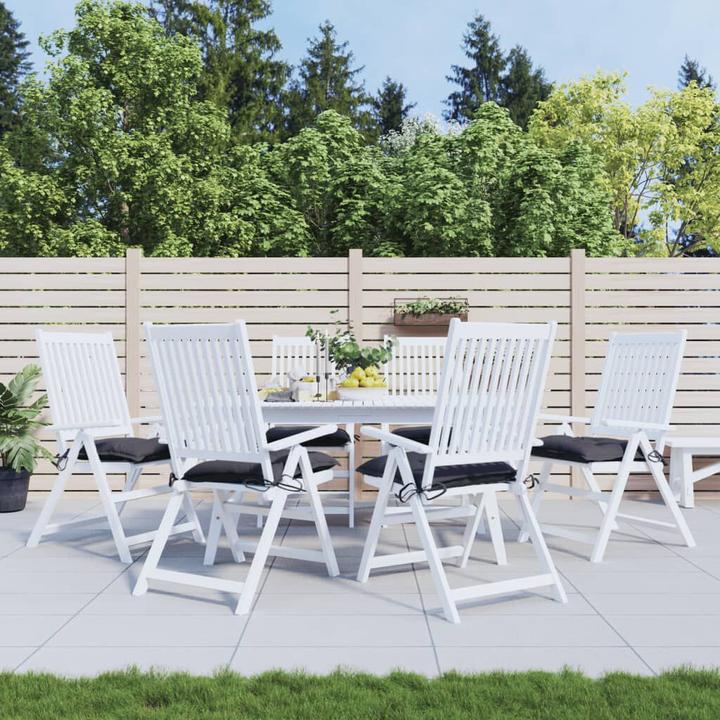 VidaXL 10-tlg. Garten-Lounge-Set mit Kissen (50 x 50 x 7 cm)