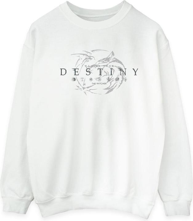 Actual product image Netflix Mens The Witcher Wolf's Destiny Sweatshirt (XXL)