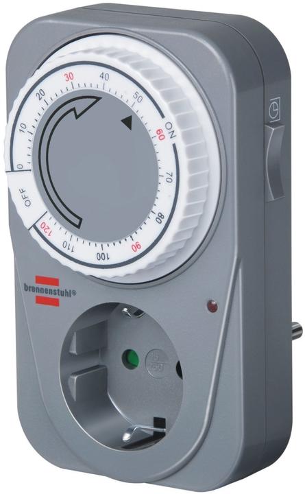 Actual product image Brennenstuhl Mechanical countdown timer MC 120 1506590 (CEE 7/7)