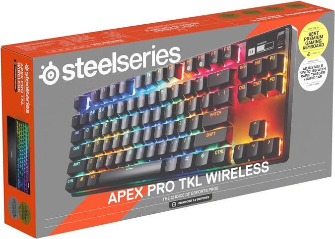 Actual product image SteelSeries Apex Pro TKL WL Gen 3 (DE, Wireless)