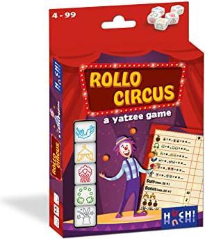 Produktbild Asmodée Rollo Yatzee - Zirkus-Würfelspiel
