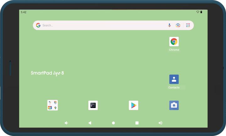 Actual product image Mediacom SmartPad Iyo 8 8" 3-32Gb WiFi (8", 32 GB, Black, Blue)