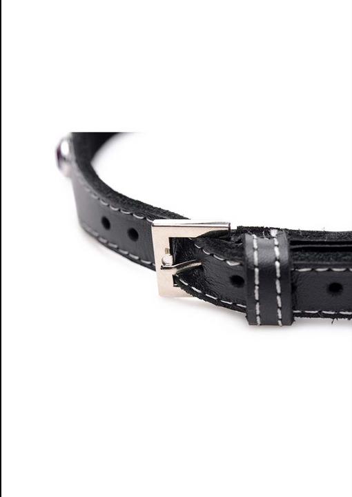 Immagine prodotto Master Series Collare Royal Vixen in pelle con strass