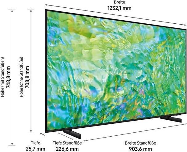 Image du produit Samsung GU55CU8079UXZG (55", LED, 4K)