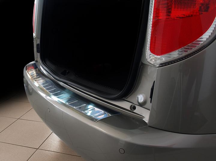 Produktbild Avisa Edelstahl Ladekantenschutz für Skoda Roomster ab 2006 bis heute (Heck)