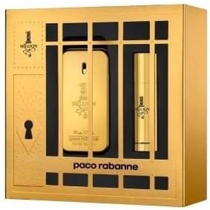 Produktbild Paco Rabanne 1 Million Gift Set 50ml EDT + 10ml EDT Travel Spray (Parfum set)