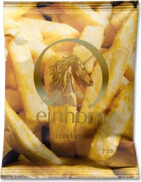 Actual product image Einhorn Condoms Condom Unicorn Foodporn (7 pcs.)