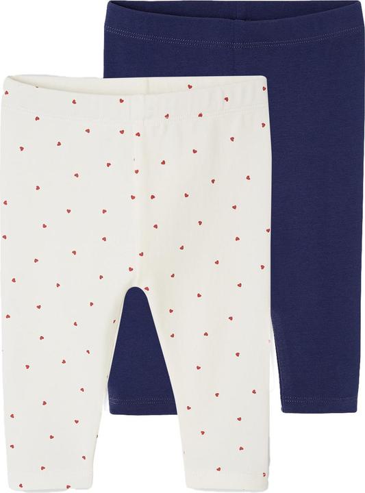 Vertbaudet Bio-Kollektion: 2er-Pack Baby Leggings BASIC