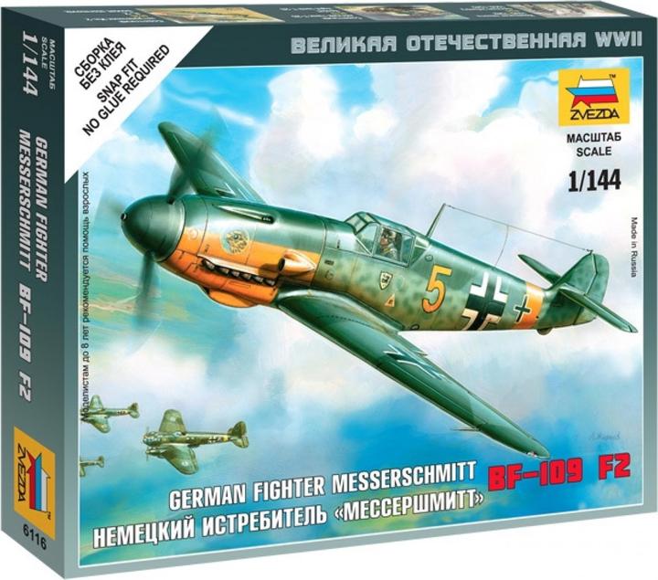 Actual product image Tamiya 1:144 WWII German ME 109 BF/F2