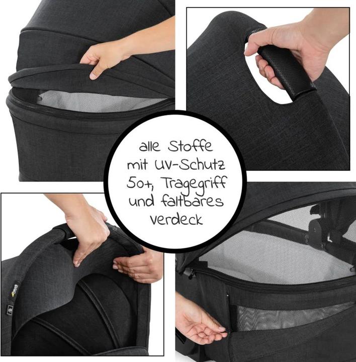 Produktbild Hauck Kinderwagen 3 in 1 4in1 Kinderwagen-Set Vision X Trio Set - inkl. i-Size