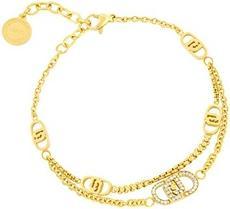 Produktbild Liu Jo Double Gold-Plated Bracelet With Crystals Lj2908
