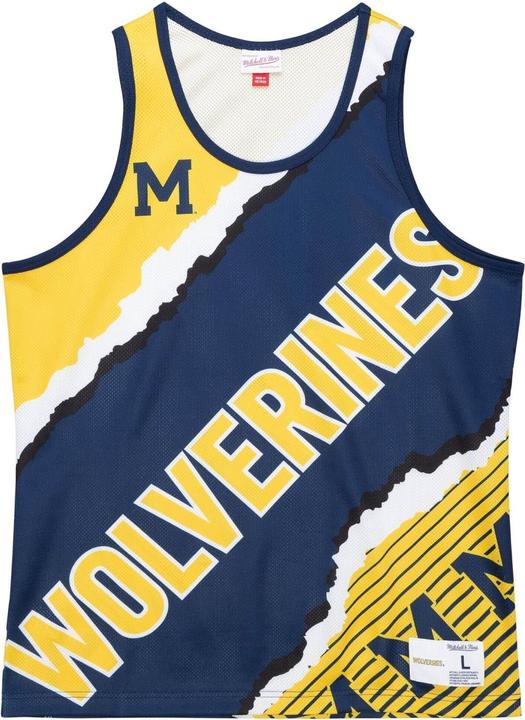 Image du produit Mitchell & Ness M&N JUMBOTRON Basketball Jersey Tank University Of Michigan (XXL)