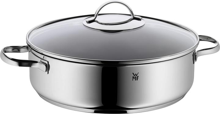 WMF Schmorpfanne (28 cm, Bräter + Schmortopf, Edelstahl)