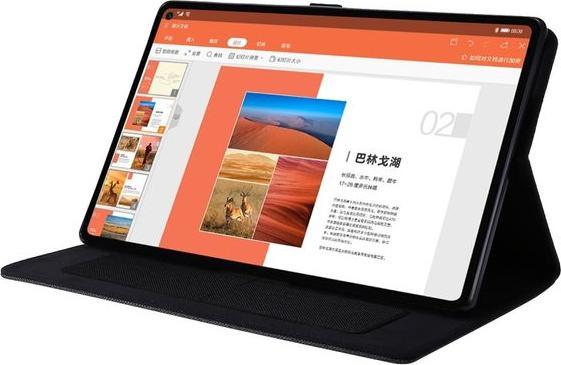 Actual product image MU Classic Fabric/leatherette cover (Tab M10 Plus)