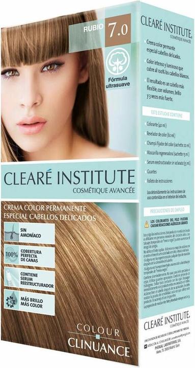 Produktbild Clearé Institute Colour Clinuance 7.0 Delicate Blonde (Nº 7.0-rubio)