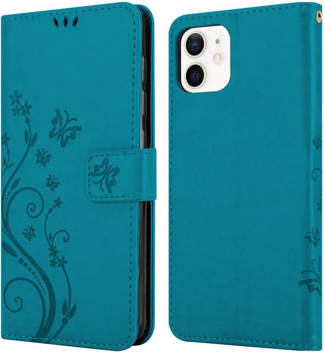 Immagine prodotto Cadorabo Copertina del libro a fiori (Apple iPhone 12 mini)