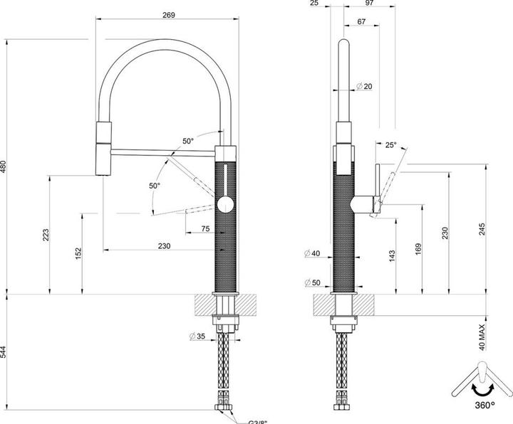 Produktbild Gessi Armatur 316 Cesello