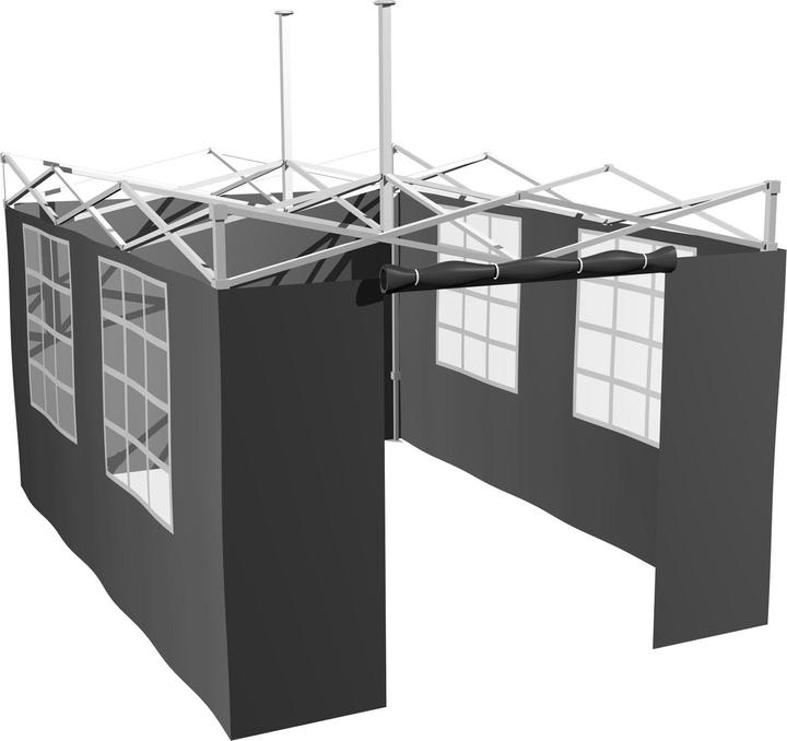 Image du produit Grillfürst Parois latérales pour pavillon de barbecue / pavillon de jardin / tente de barbecue de 4,5 x 3 m