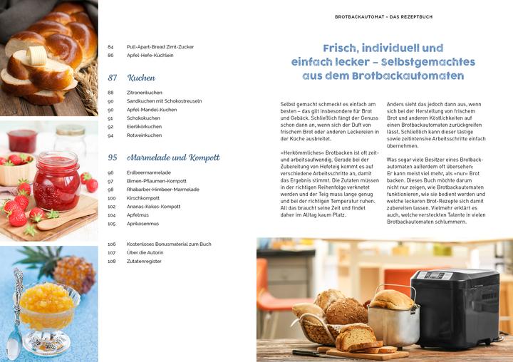 Produktbild Brotbackautomat – Das Rezeptbuch (Deutsch, Veronika Pichl, 2021)