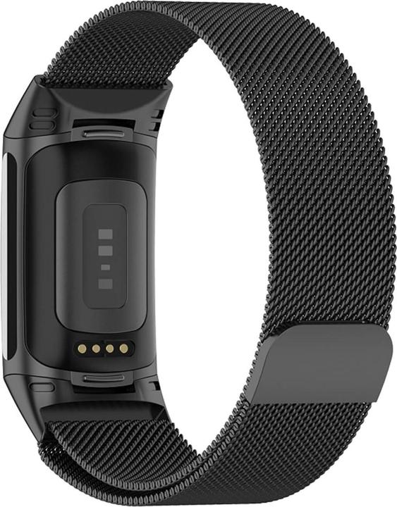 Image du produit Cover-Discount Fitbit Charge 6 - Bracelet magnétique de remplacement Milanese (Acier inoxydable)