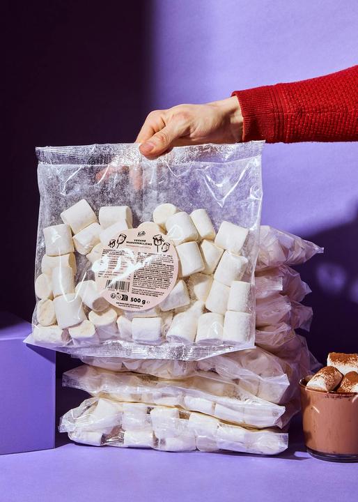Produktbild KoRo Vegane Schaumzuckerware mit Vanillegeschmack (8 Stk., 4000 g)