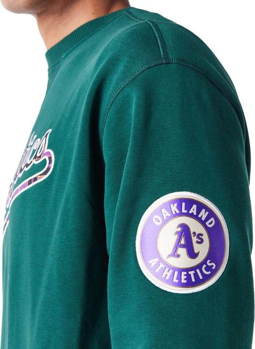 Actual product image New Era sweatshirt oakand athetics mb tartan infi (L)
