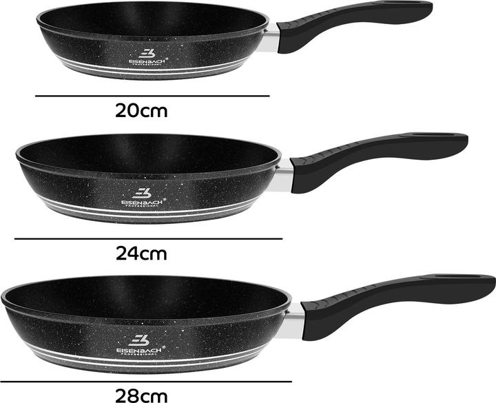 Immagine prodotto Eisenbach EB-1010M2 Bratpfannenset (28 cm, Padella per friggere)