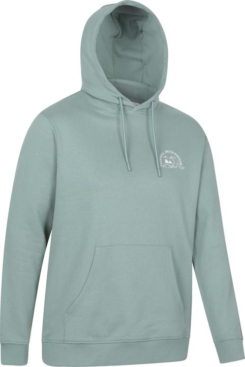 Immagine prodotto Mountain Warehouse Regional Cornwall Felpa con Cappuccio Grafica Uomo (M)