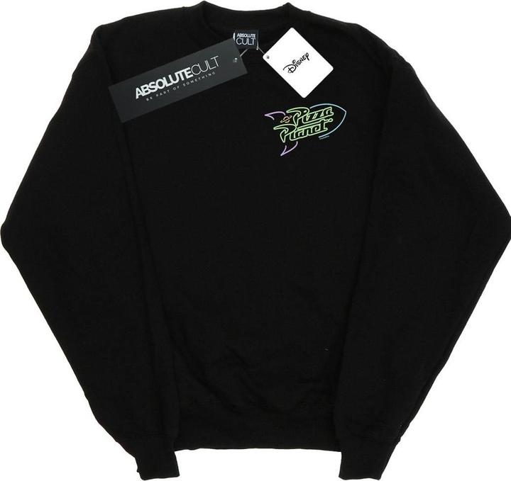Produktbild Disney Toy Story Neon Pizza Planet Breast Print Sweatshirt (L)