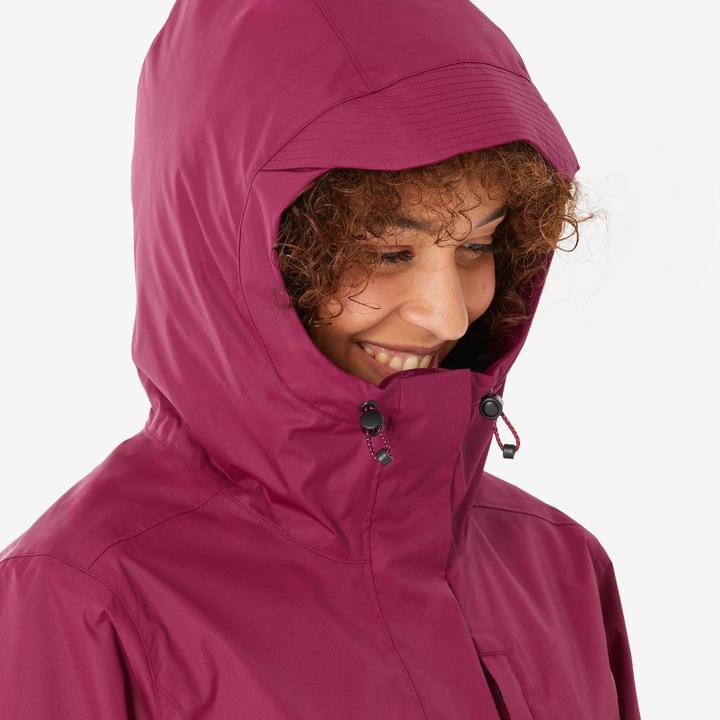 Produktbild Quechua Wanderjacke Damen wasserdicht - NH500 violett (M)