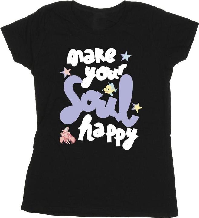 Image du produit Disney - T-shirt THE LITTLE MERMAID HAPPY - Femme (S)