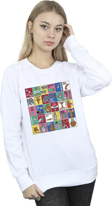 Actual product image Tom & Jerry Womens/Ladies Grid Squares Sweatshirt (M)