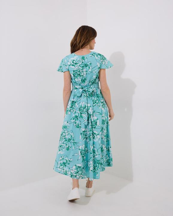 Actual product image Joe Browns Button Through Short Sleeve Floral Dress (12)