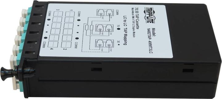 Produktbild Eaton TRIPPLITE Fiber TAP Cassette - Multimode 4x Duplex LC 70/30 Split