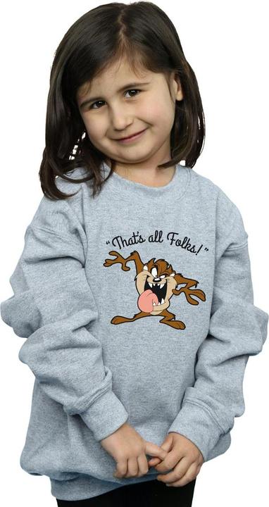 Immagine prodotto Looney Tunes Taz That's All Folks Felpa Ragazze (128)