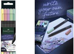 Actual product image Faber-Castell GRIP - Finepen (Pastel shades, Pastel, 5 x)
