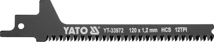 Actual product image Yato Blade HCS 120 mm 12T -Cutting circle