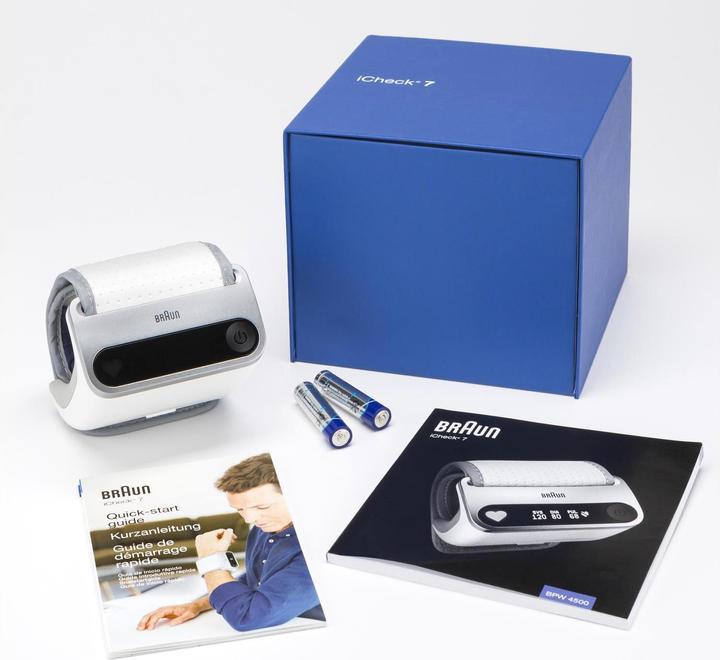 Produktbild Braun iCheck 7 (Blutdruckmessgerät Handgelenk)