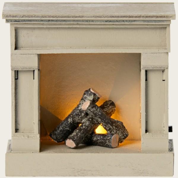 Produktbild Maileg Kamin in Off-white (8.5 x 8.5 x 4 cm)