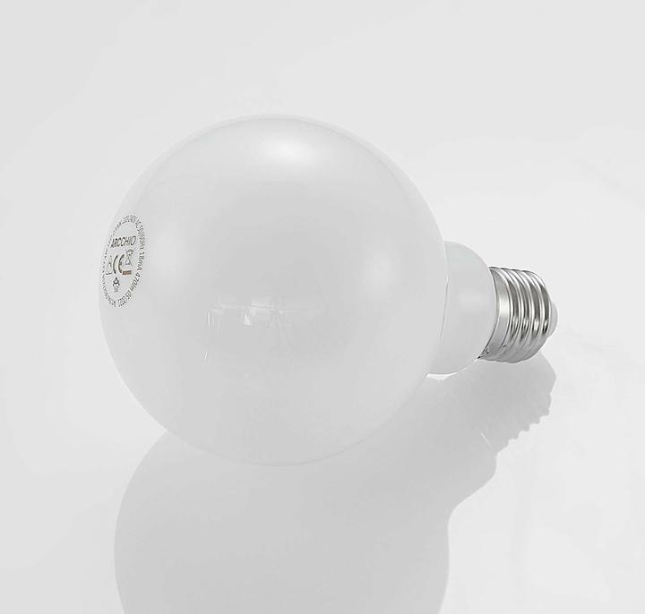 Image du produit Arcchio Ampoule LED E27 4W 2.700K G95 Globe, à intensité variable, opale (E27, 470 W, 470 lm, 1 x, E)